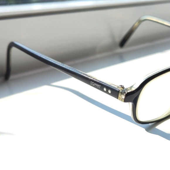 Vintage ESPRIT 9094 COLOR-910 Black EYEGLASSES, GLASSES, FRAMES - Picture 2 of 8
